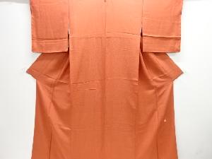 未使用品　作家物　草木染　一つ紋鮫小紋着物